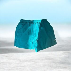 Gymshark Teal Athletic Shorts